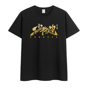 周华健短袖T恤少年侠客演唱会周边衣服男女粉丝应援圆领宽松衣服