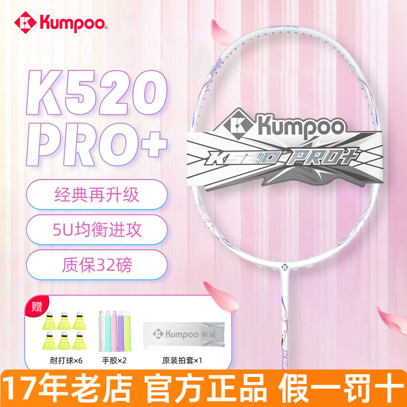 熏风K520pro+羽毛球拍