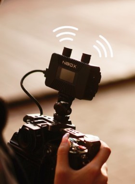 阅流拍摄 Nbox 2 mini 4G云无线图传云监看户外移动机位推流直播