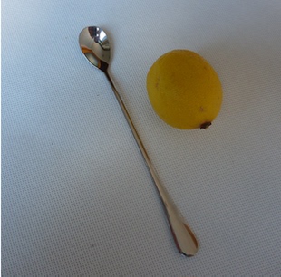 约3克厨师爱用不锈钢勺长柄甜品勺子匙羹小匙子蜂蜜勺小圆长勺