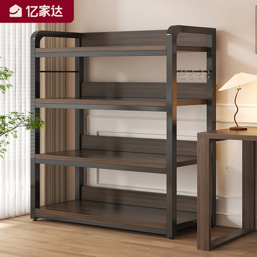 书架落地置物架卧室靠墙多层书本收纳架办公室货架简易书桌旁架子