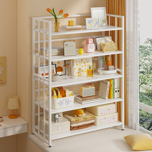 飘窗书架置物架放阳台上的书柜铁艺架子储物架窗台利用收纳神器