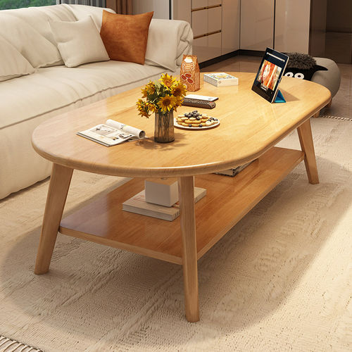 茶几客厅家用小户型2025新款简易茶桌简约现代出租屋原木风小桌子