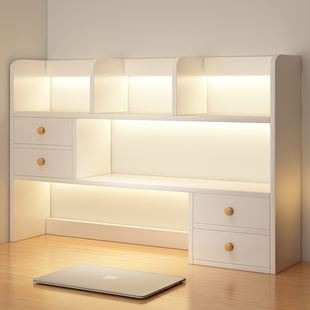 书架桌面置物架家用书桌收纳架办公桌上整理架小柜子宿舍简易书柜