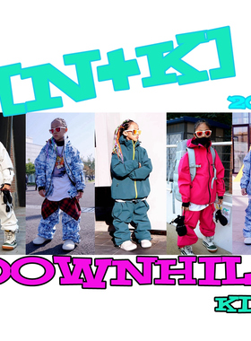 【N+K】sxxx mcube青少年儿童防风防水加棉双板单板滑雪服套装