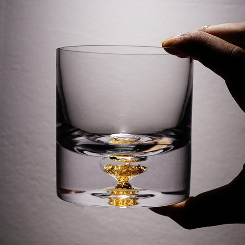 工厂清仓纯净水晶威士忌酒杯套装家用酒吧高档欧式大号洋酒杯水杯