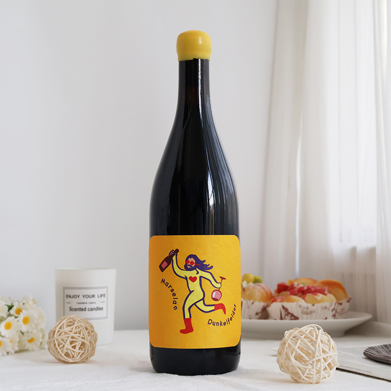 行乐迫切马瑟兰紫大夫干红葡萄酒  宁夏贵人香品丽珠微醺晚安红酒