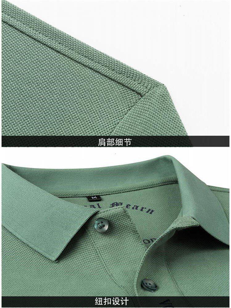 FOREIGN TRADE TAIL LIST EXPORT CUT MARK ICE SILK SHORT-SLEEVED T-SHIRT MENS ORIGINAL SINGLE LARGE SIZE POLO SHIRT CLEARANCE LEAKAGE SPECIAL TAIL GOODS