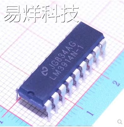 LM3914N-1 LM3914 LED条形图显示驱动器 DIP18 直插18脚