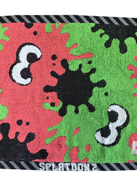 ◆模の宅◆日单 任天堂 喷射战士 Splatoon2 游戏周边 方巾/毛巾