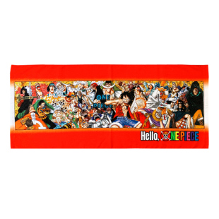 ◆模の宅◆日单 海贼王 Hello ONEPIECE 巡展人物合集款 喷墨毛巾