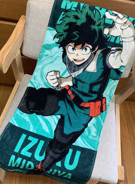 ◆模宅◆日单 My Hero Academia 绿谷出久 动漫周边 全棉洗脸毛巾