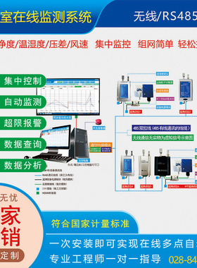 Particle Counter实时在线式洁净度微粒悬浮尘埃粒子计数器系统