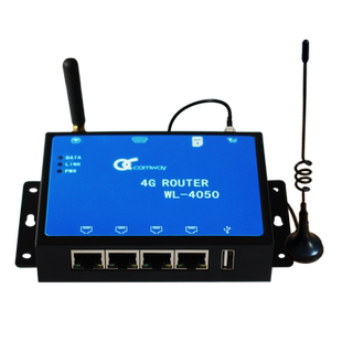 4G全网通工业路由器 边缘网关，定时采集PLC数据json报文上传，支持MQTT  PLC远程下载程序 内网穿透