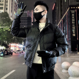 社会小伙2025冬装加厚男士棉衣外套F51-P138控178绿色，男装棉衣，电商D313