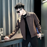 社会小伙春装新款男时尚夹克男外套J280-P98控145荧光色，男装夹克，电商D313