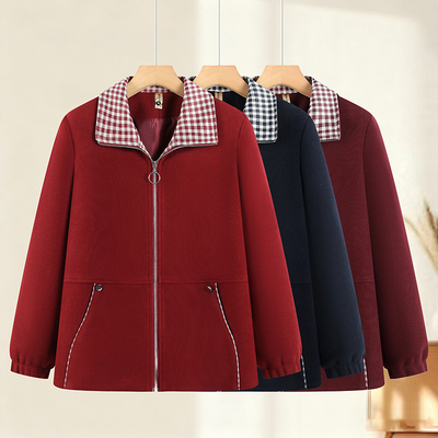 2026春新款中老年妈妈装外套