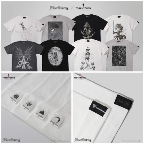 血源诅咒联名T恤Bloodborne