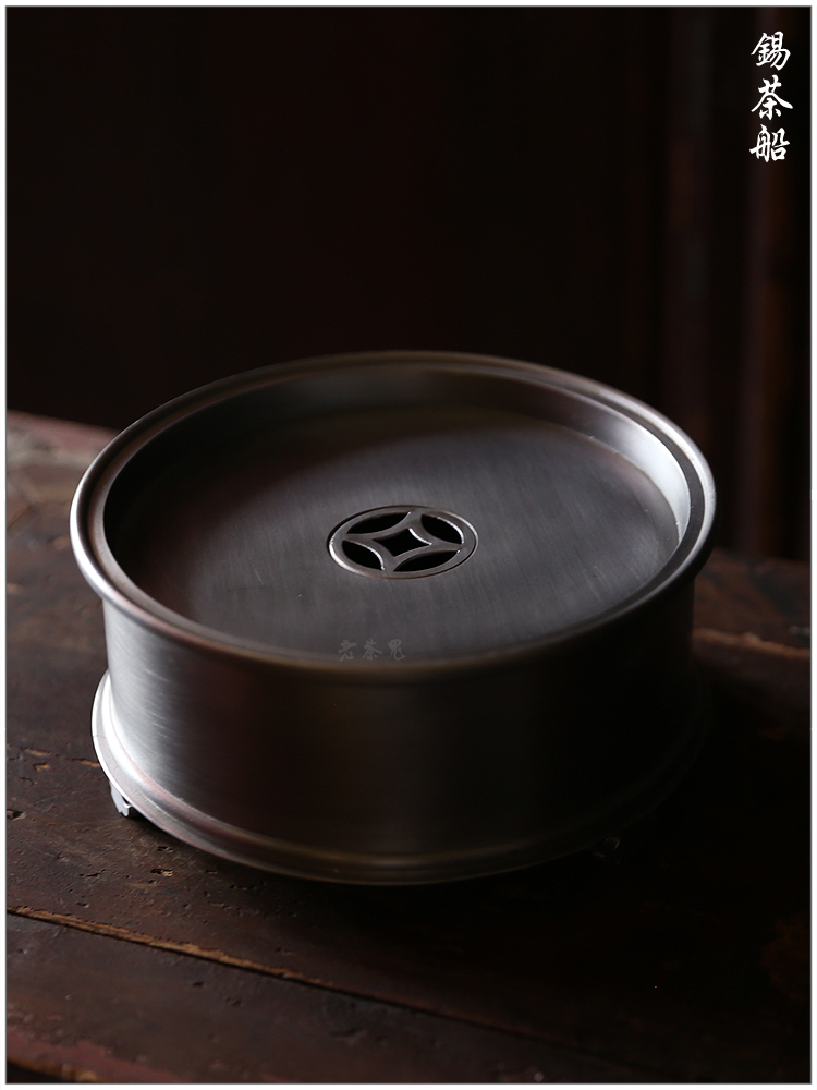 【手工锡茶船】古陶潮汕工夫打颜