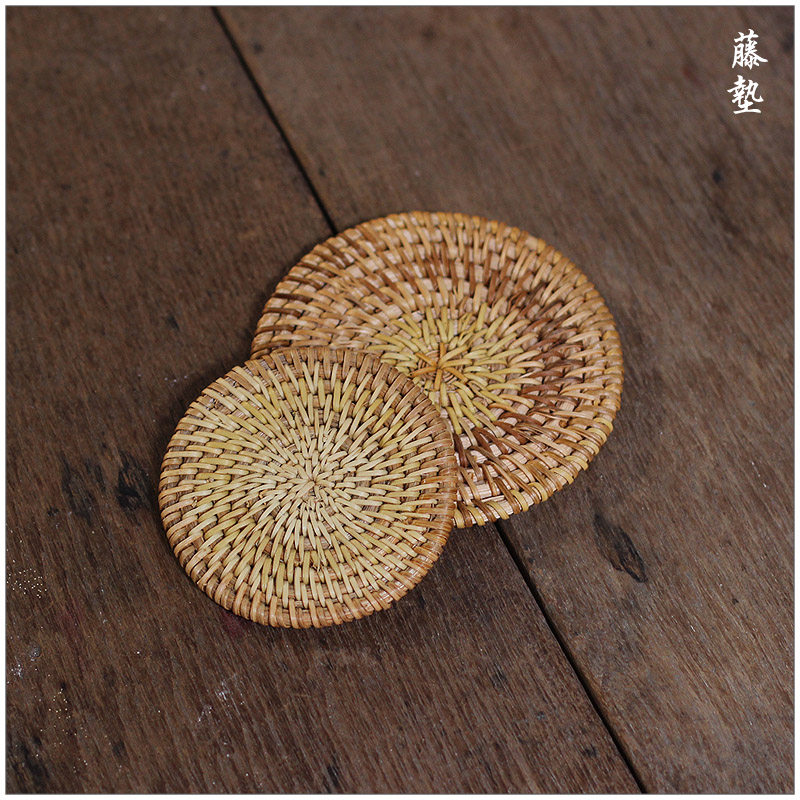 【藤垫 多规格】古陶老茶鬼 越南藤编杯垫 功夫茶垫 隔热垫 紫砂,餐饮具,茶道/零配,淘宝优惠券,粉丝福利购,淘宝优惠卷