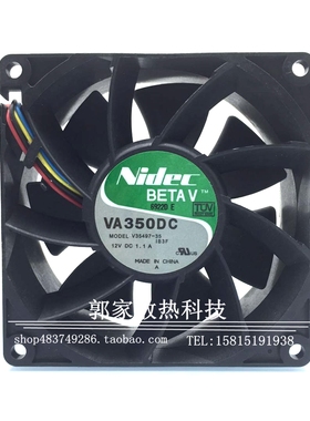 Nidec BETAV VA350DC V35208-35 12V 1.1A 9cm 4线PWM 机箱 风扇