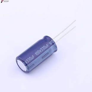 100V ±20% 原厂正品 ERS1KM331W25OT全新直插铝电解电容