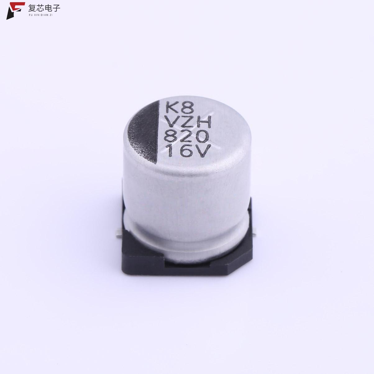 原厂正品VZH821M1CTR-1010全新820uF ±20% 16V
