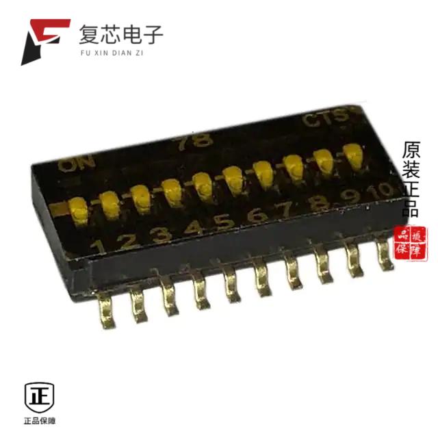 原厂正品218-10LPSTR全新SWITCH SLIDE DIP SPST 25MA