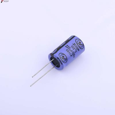 原厂正品ECF1KM221K21OTPO全新直插铝电解电容 ±20% 10