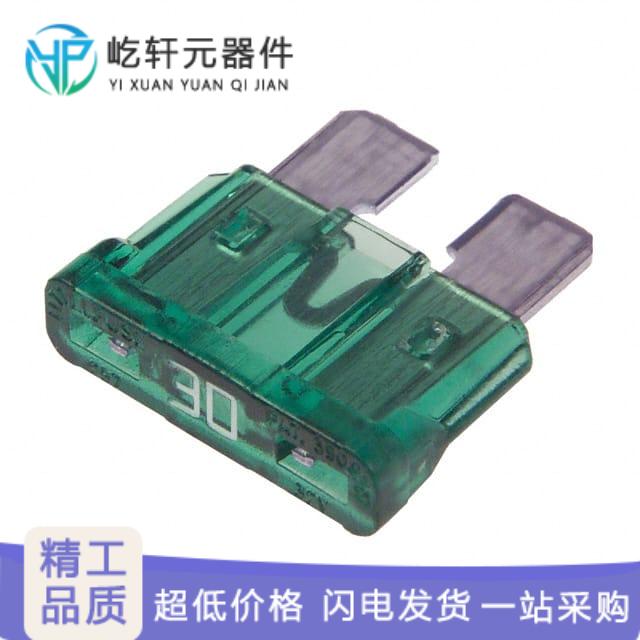 0257030.PXPV原装正品FUSE AUTO 30A 32VDC BLADE｜