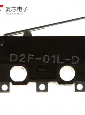 原厂正品D2F-01L-D全新SWITCH SNAP ACT SPDT 100MA 30V