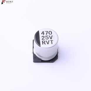 原厂正品RVT470UF25V67RV0022全新贴片铝电解电容 ±20%
