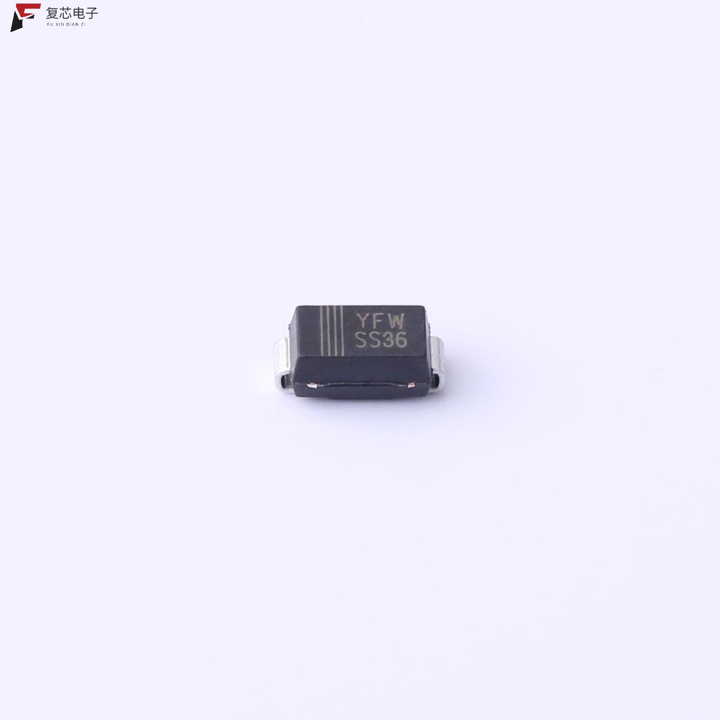 原厂正品SS36-50 SMA全新60V 3A 700mV@3A SMA 50芯片
