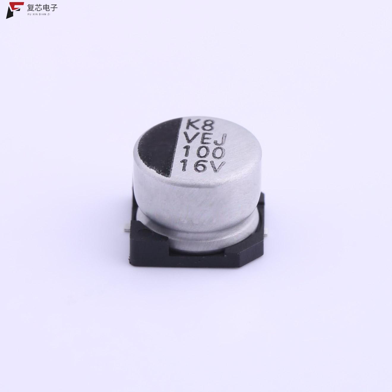 原厂正品VEJ101M1CTR-0806全新贴片铝电解电容 ±20% -