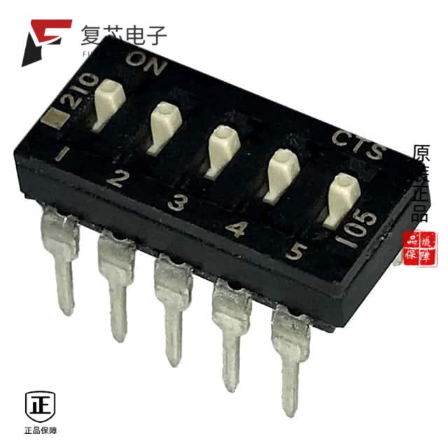 原厂正品210-5ES全新SWITCH SLIDE DIP SPST 100MA 20V