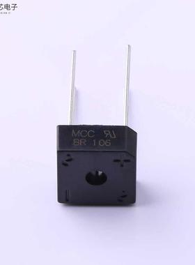 原厂正品BR106-BP全新BRIDGE RECT 1PHASE 600V 10A PB