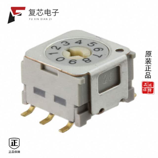 原厂正品ND3FR10P-R全新SWITCH ROTARY DIP BCD 100MA