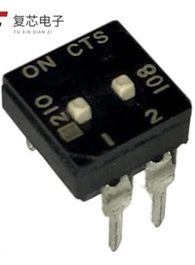原厂正品210-2MSFD全新SWITCH SLIDE DIP SPST 100MA 2