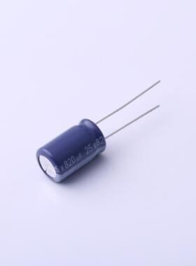 ERR1EM821G160T全新直插铝电解电容 ±20% 25V 0.03