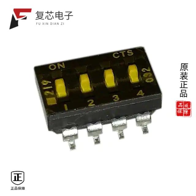 原厂正品219-4MSTR全新SWITCH SLIDE DIP SPST 100MA 2