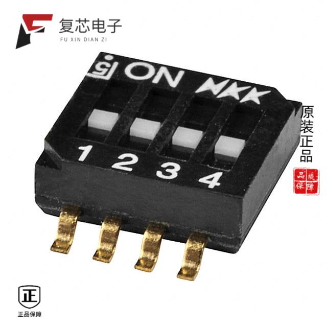 原厂正品JS0404FP4全新SWITCH SLIDE DIP SPST 25MA 24V