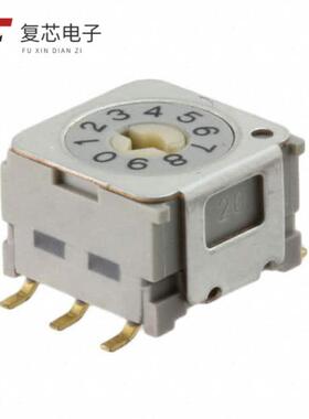 原厂正品ND3FR10P-R全新SWITCH ROTARY DIP BCD 100MA