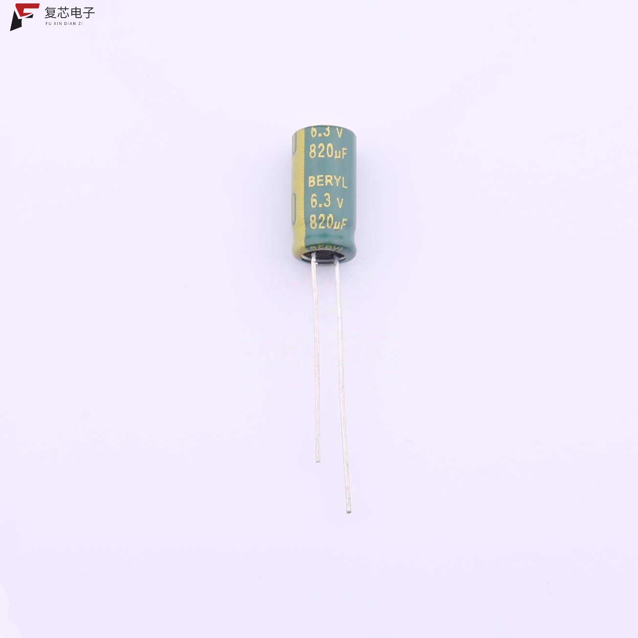 原厂正品RC6R3M821LO6.3*12TH-2A1E全新820uF ±20% 6.3V