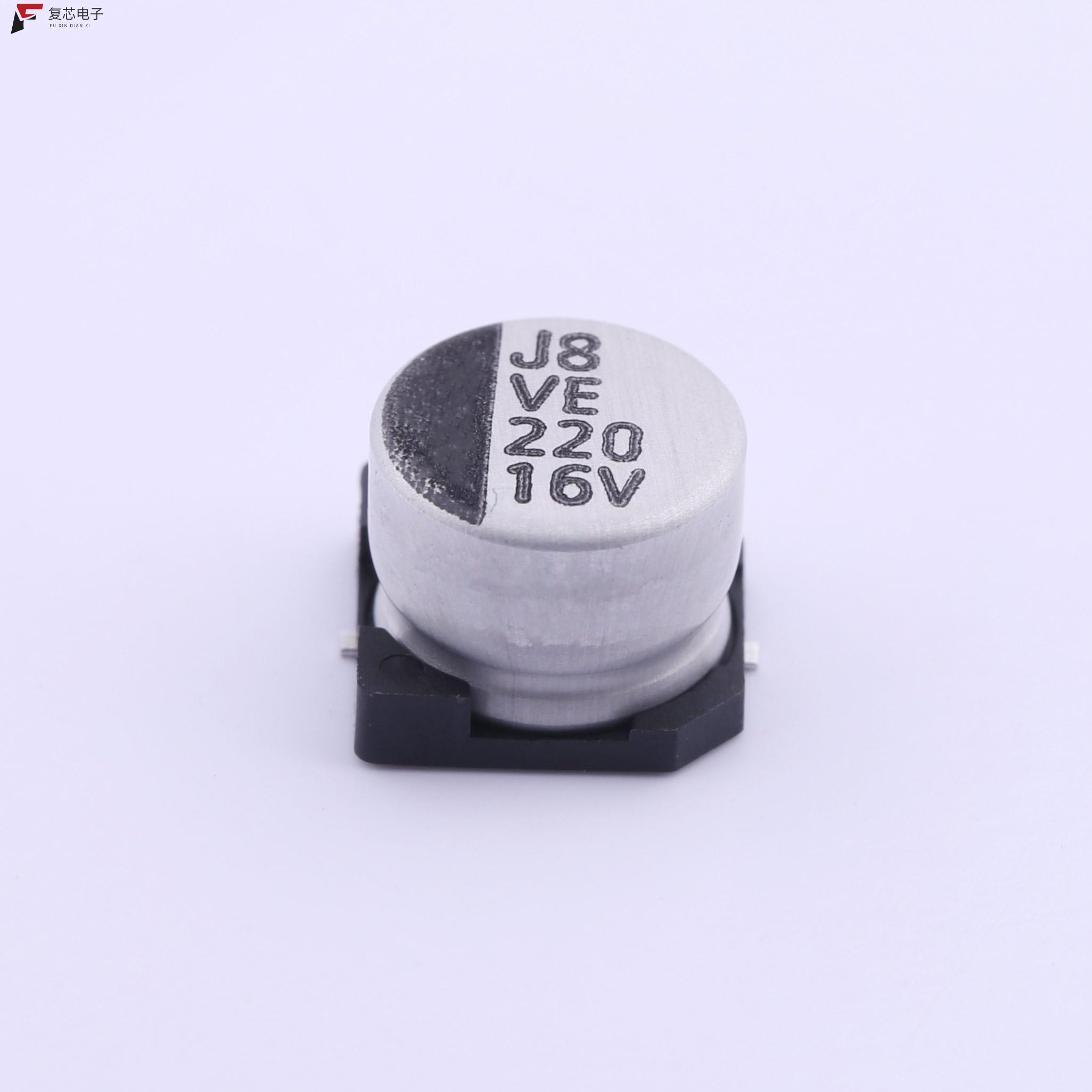 原厂正品VE-221M1CTR-0806全新220uF ±20% 16V