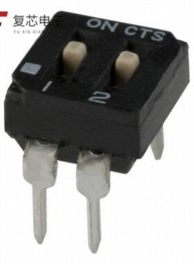 原厂正品209-2LPST全新SWITCH SLIDE DIP SPST 100MA 2