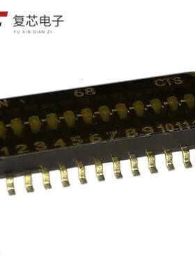 原厂正品218-12LPSTR全新SWITCH SLIDE DIP SPST 25MA