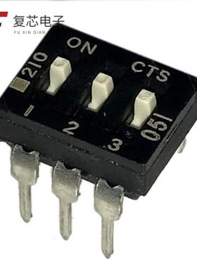 210-3ES全新SWITCH SLIDE DIP SPST 100MA 20V原厂正品