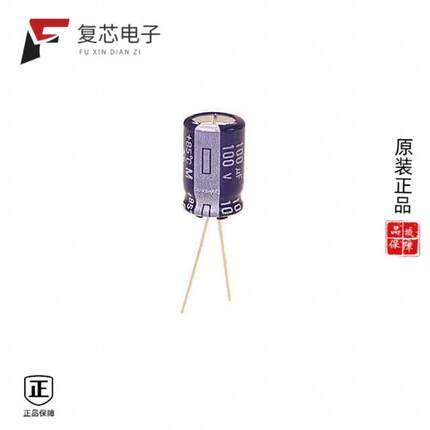 原厂正品ECA-2AM101全新CAP ALUM 100UF 20% 100V RADI