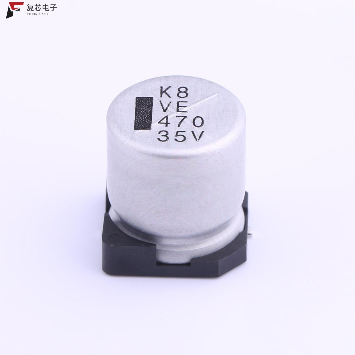 原厂正品VE-471M1VTR-1313全新贴片铝电解电容 ±20% -