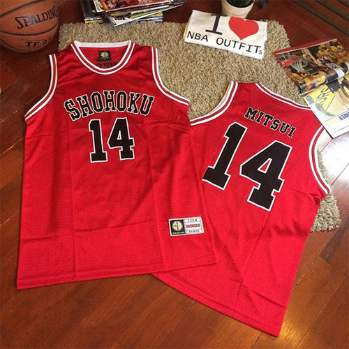 原盒正品slamdunk湘北篮球服背心